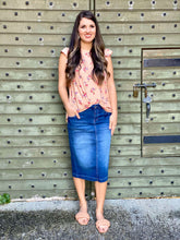 Load image into Gallery viewer, THE MAKENZIE DENIM SKIRT