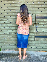 Load image into Gallery viewer, THE MAKENZIE DENIM SKIRT