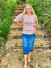 Load image into Gallery viewer, THE MIA BLOUSE (CORAL)