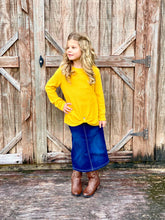 Load image into Gallery viewer, THE BRISTOL DENIM SKIRT (GIRLS)