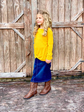 Load image into Gallery viewer, THE BRISTOL DENIM SKIRT (GIRLS)
