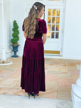 Load image into Gallery viewer, THE HOLLY HOLIDAY GOWN (BURGUNDY)