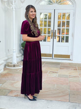 Load image into Gallery viewer, THE HOLLY HOLIDAY GOWN (BURGUNDY)