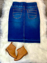 Load image into Gallery viewer, THE MORGAN DENIM SKIRT (GIRLS)