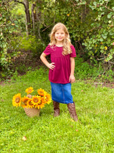 Load image into Gallery viewer, THE MORGAN DENIM SKIRT (GIRLS)