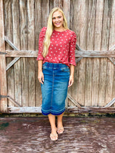 Load image into Gallery viewer, THE TRIN DENIM SKIRT
