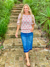 Load image into Gallery viewer, THE MIA BLOUSE (CORAL)
