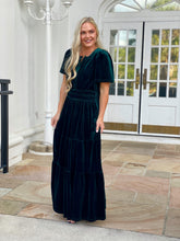 Load image into Gallery viewer, THE HOLLY HOLIDAY GOWN (GREEN)
