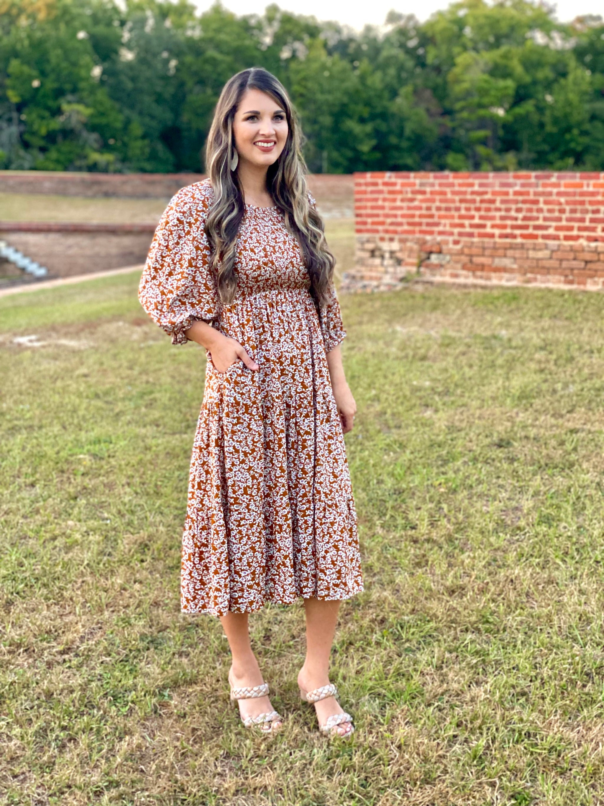 ＊iii＊A&S front open tuck tunic dress Arden Tunic Dress – FOXBLOOD